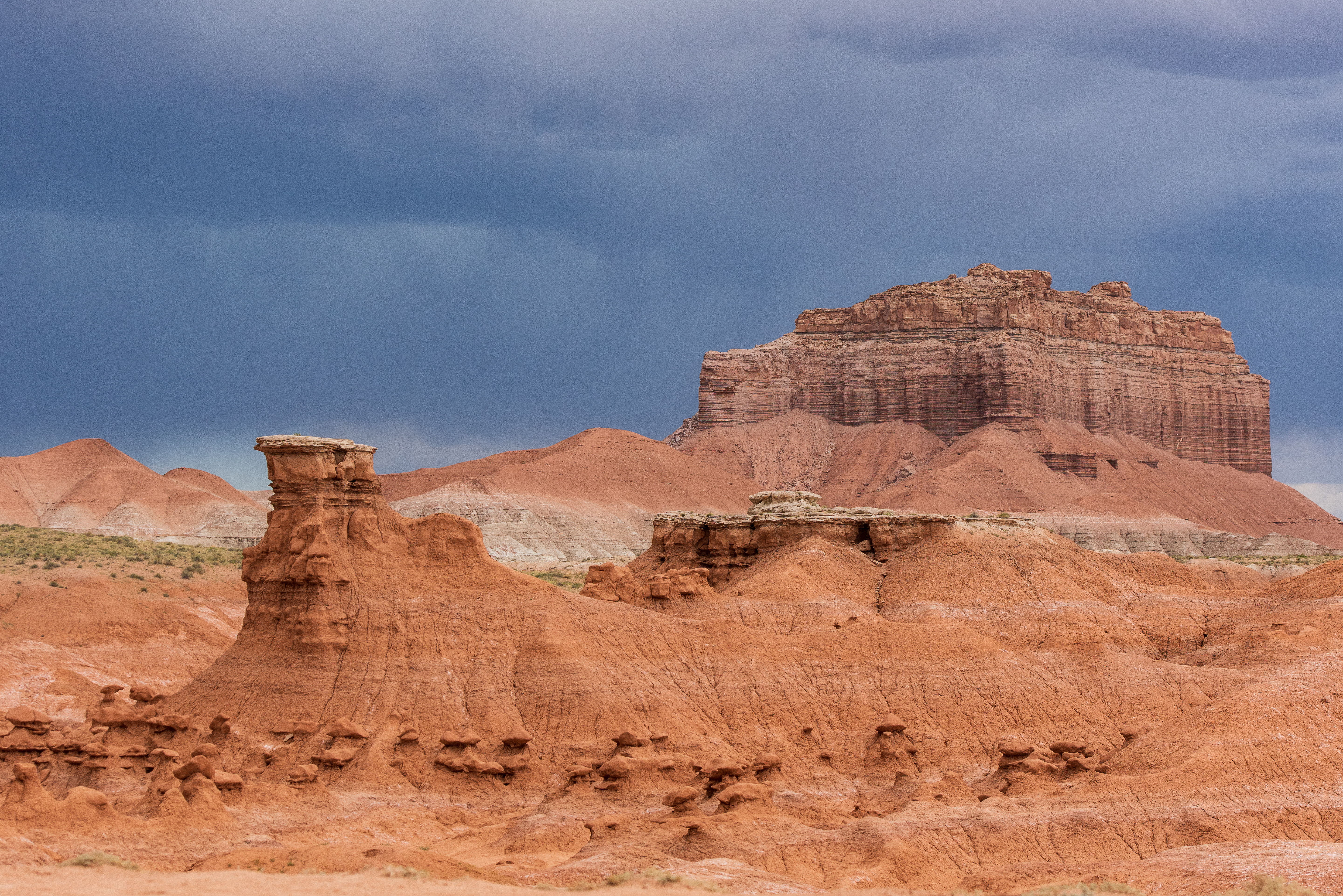 Entrada Sandstone hoodoos in Goblin Valley State Park, Emery County, Utah